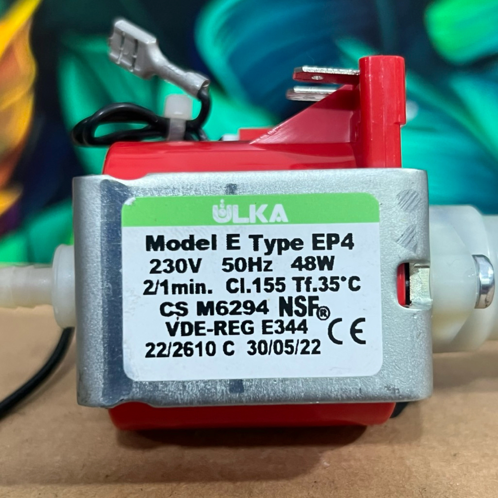 ulka EP4 pompa mesin kopi kondisi bekas copotan