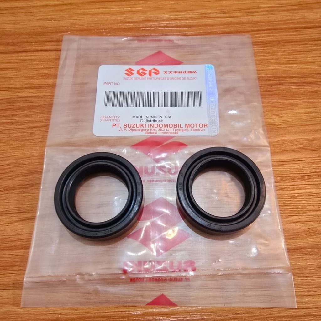 seal shock depan set 2pcs  satria 2tak hiu lumba