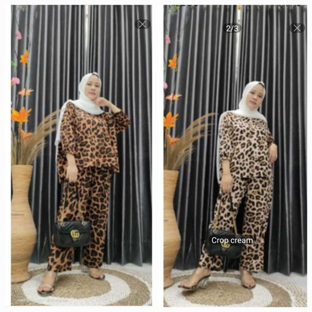SET KATUN PREMIUM MOTIF MACAN