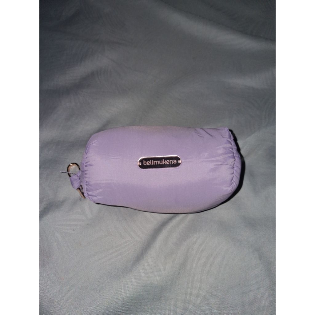 preloved mukena parasut travel belimukena purple