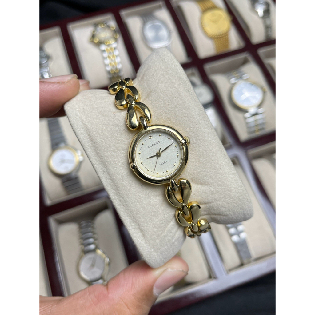 Seiko Lucent Lady-4N21-Quartz-Vintage vibes