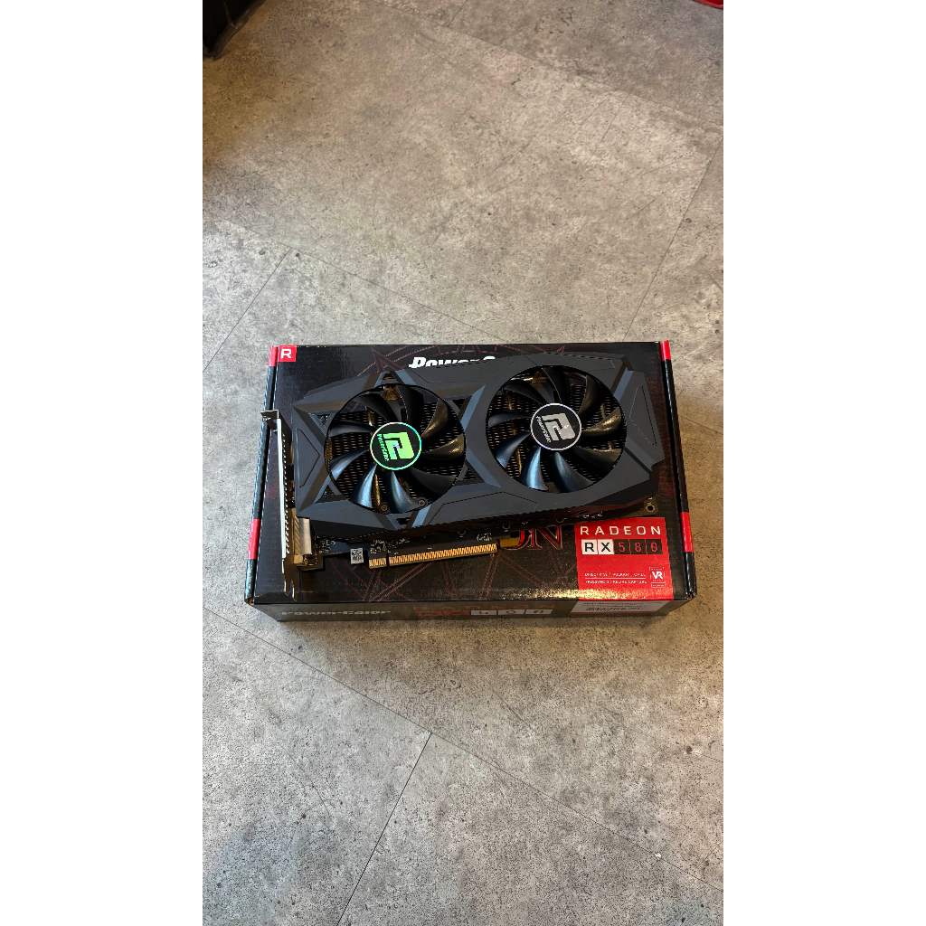 POWERCOLOR RADEON RX 580 RED DRAGON 8GB GDDR5 AMD VGA / RX580