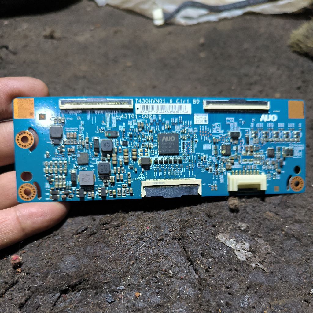 tcon tv LED Samsung UA43M5100/UA43J5100 original copotan dari layar rusak