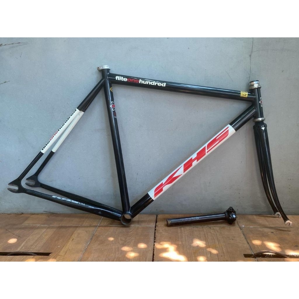 frameset KHS flite 100 bukan aksesoris motor