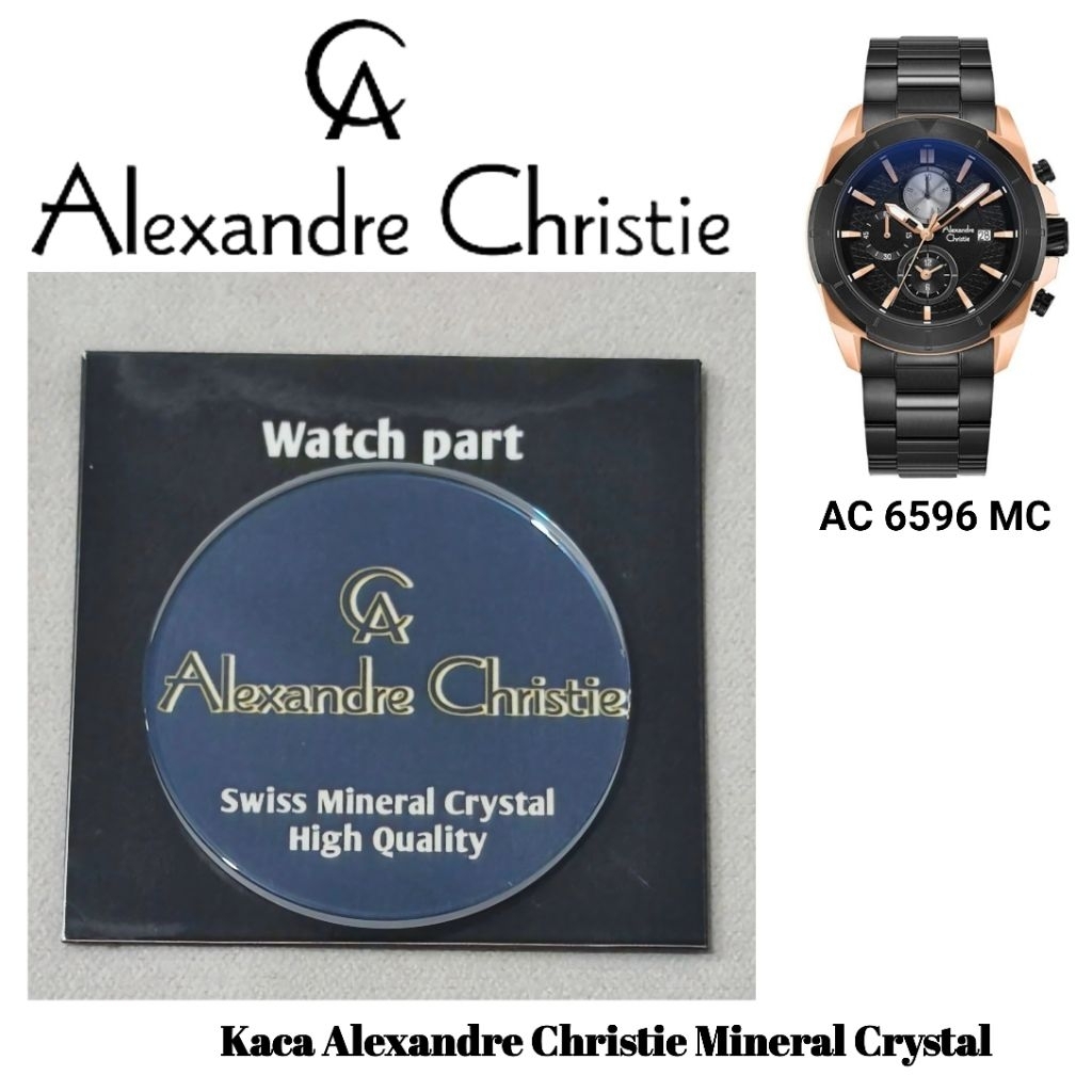 Kaca Jam Tangan Alexandre Christie AC 6596 MC