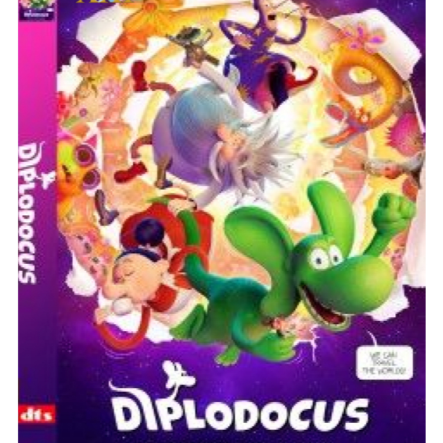Kaset Film DVD Movie  Animasi :  Diplodocus (2024)