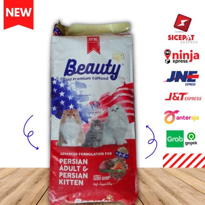 MAKANAN KUCING Beauty Gold Plus Cat Food 15 kg - Dry food Beauty Persian