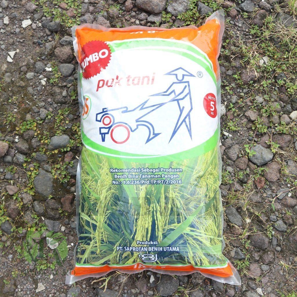 Benih Padi IR 64 PAK TANI 5 kg - Varietas Unggul Genjah Nasi Pulen Original