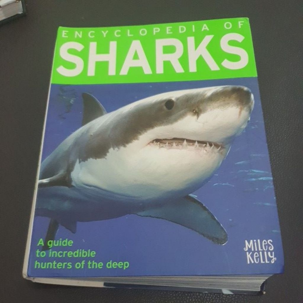 Encyclopedia of sharks miles kelly preloved medan