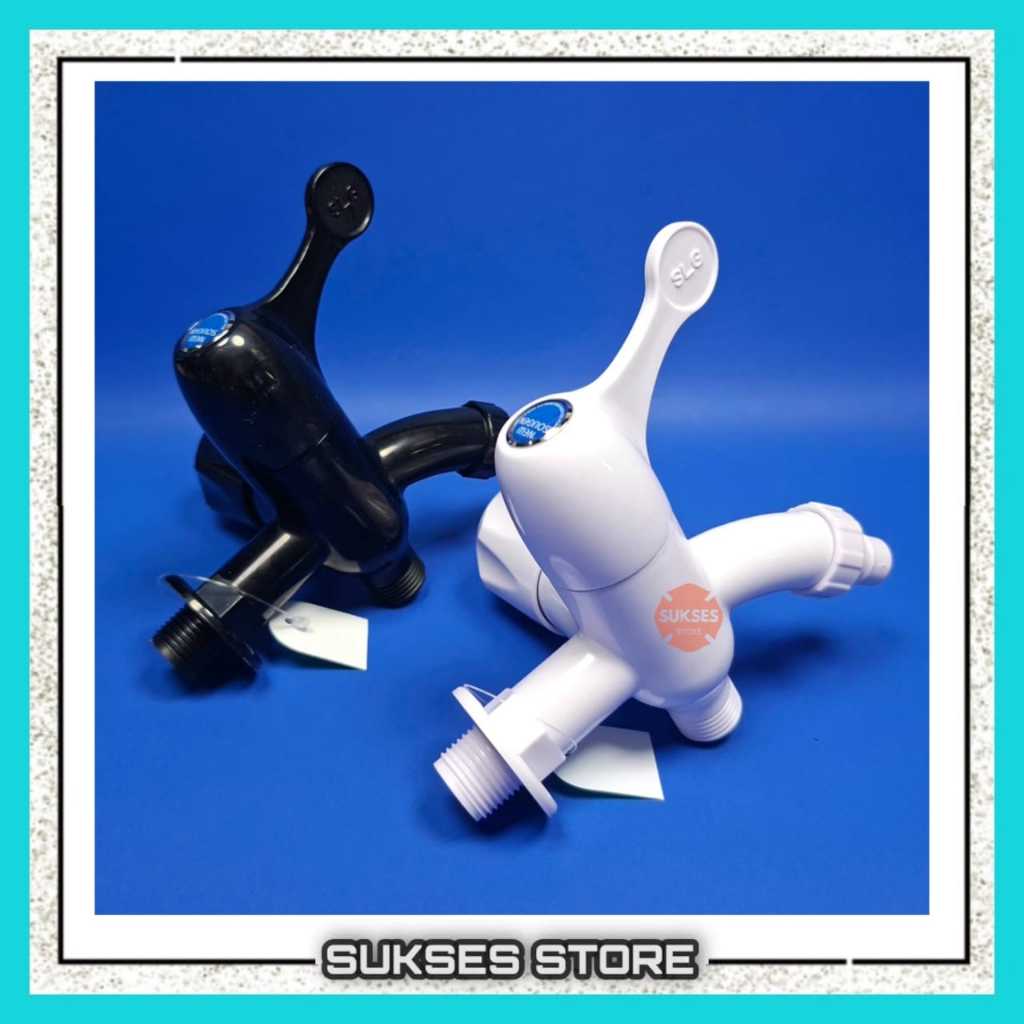 Kran Air Cabang Dua / Kran Shower Cabang PVC