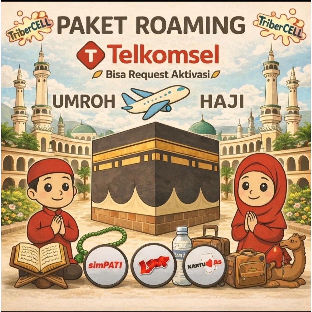 Paket kuota internet telkomsel haji dan umroh