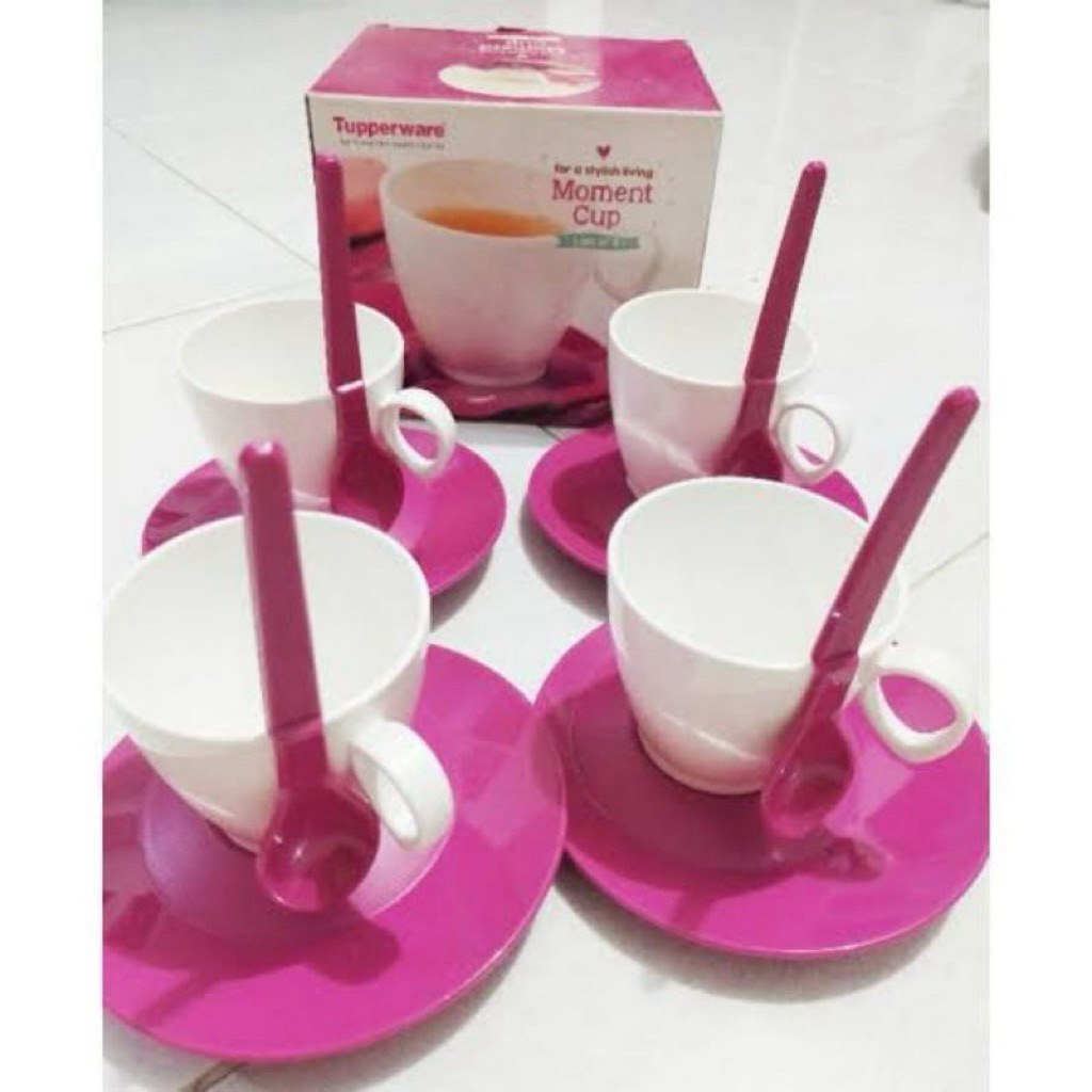 Tupperware Moment Cup Set (4pc)