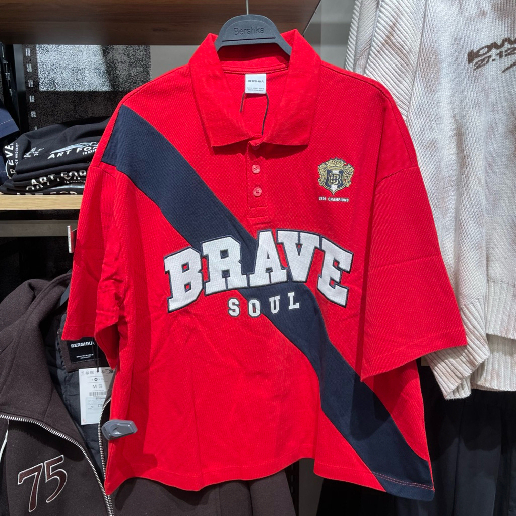 Polo Varsity BERSHKA MEN Jastip (jasa titip)