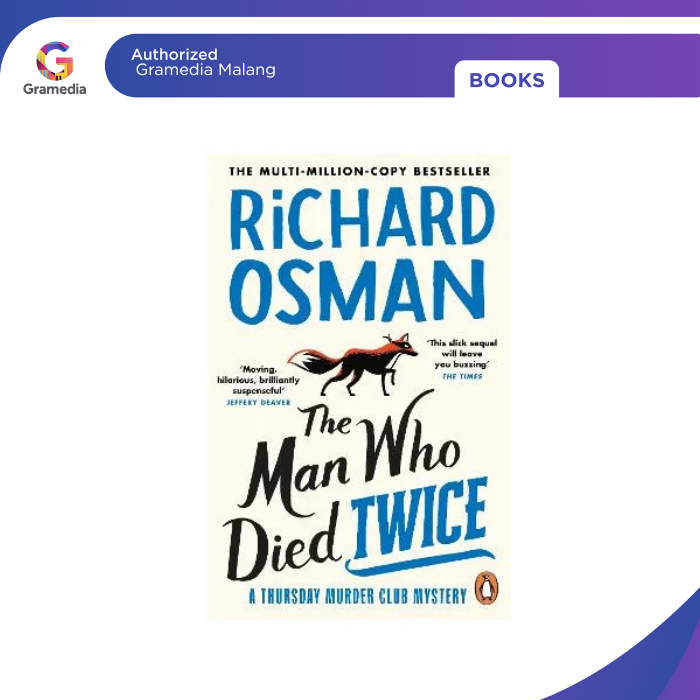 Gramedia Malang - Novel The Man Who Died Twice (Import)