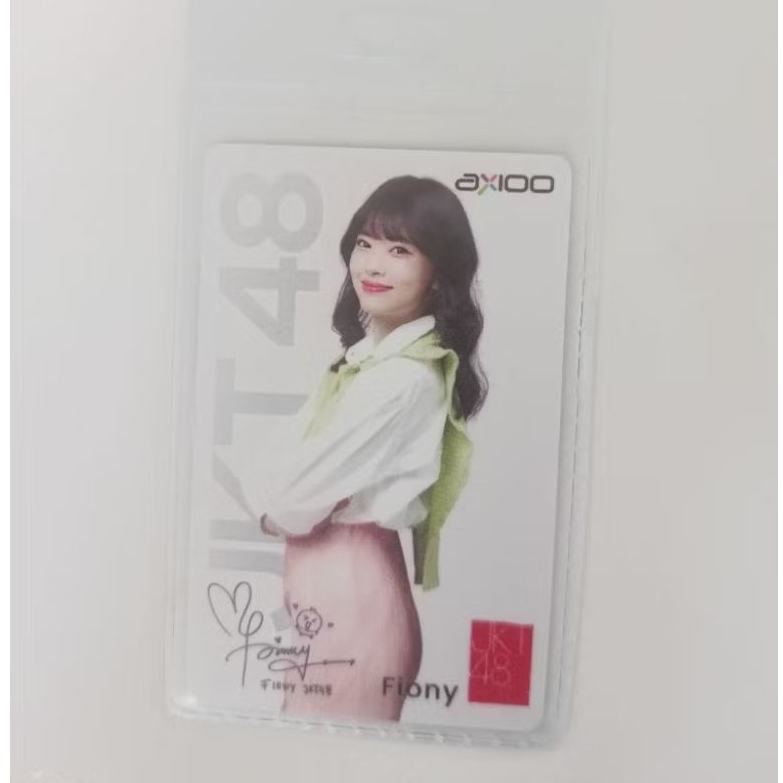 Photocard JKT48 x Axioo Ver. 3 Fiony