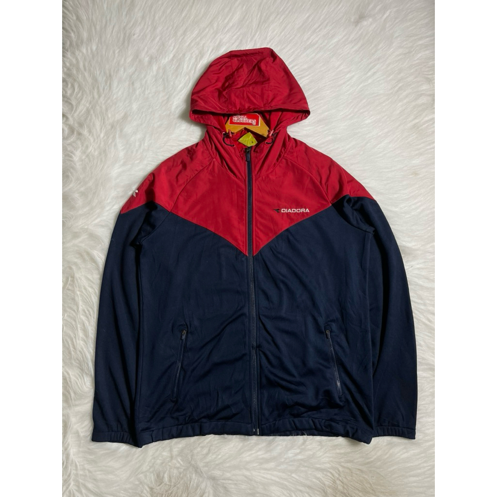 zip hoodie Diad0ra second (3952) - Hoodie second - hoodie second branded - Jaket Second - Jaket Seco