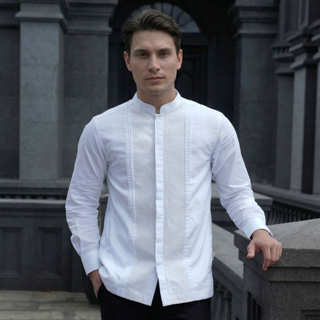 Shafira - Viggo Menswear | Baju Koko Atasan Tangan Panjang Pria