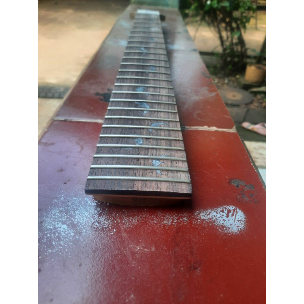 Neck gitar schecter 7 string bridge