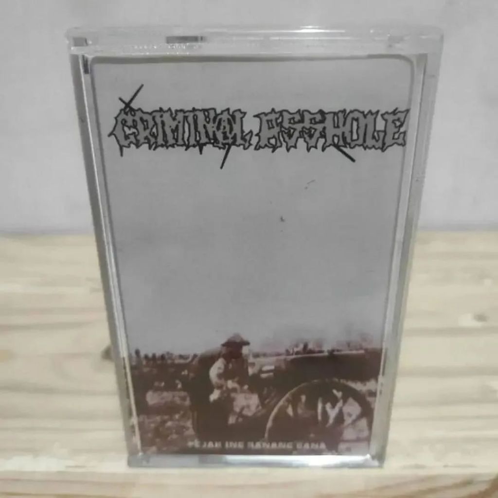 Kaset Punk CRIMINAL ASSHOLE - Pejah Ing Ranang Gana