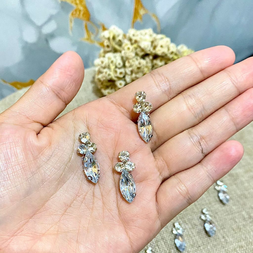 Payet Pengantin /Wisuda/ Hiasan Sanggul /Hijab Cantik/kebaya/gaun/dress/Hiasan Bordir Kristal Motif 