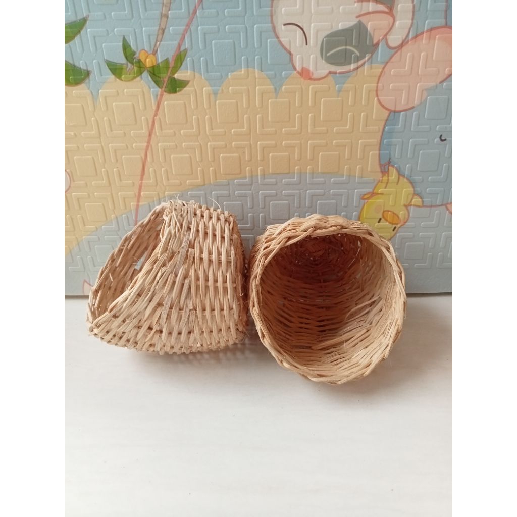 Sarang rotan burung Finch,  emje, zebra finch, kenari dll