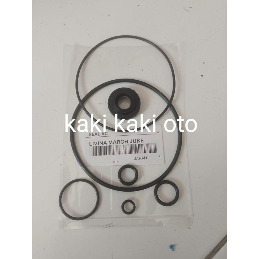 Shaft seal shaft lip seal kompresor AC seal compresor ac lengkap evalia juke livina 1.5cc march