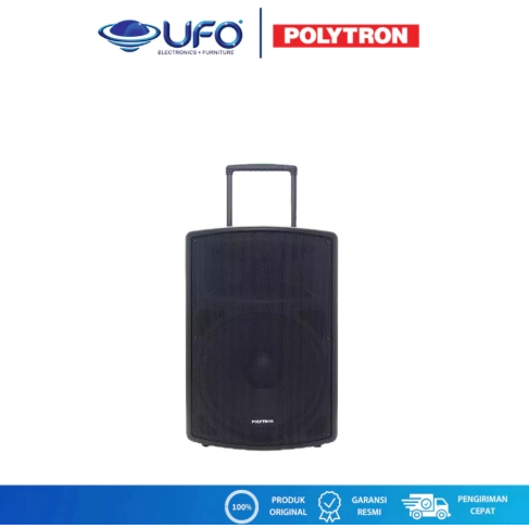Polytron PASPRO15F3 Professional Speaker Portable Bluetooth 15 Inch