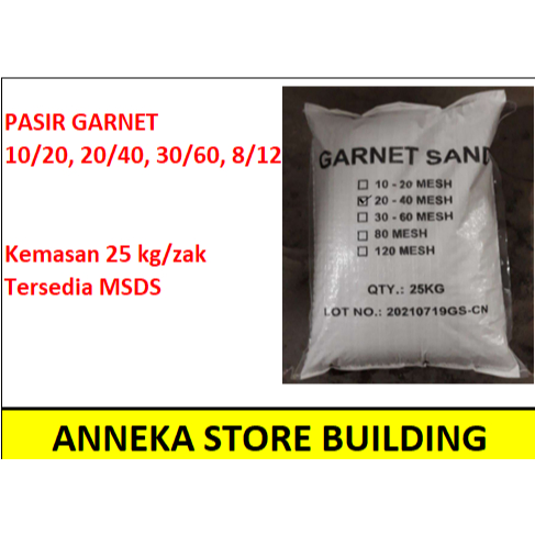 PASIR GARNET / PASIR SANDBLASTING / (TERSEDIA MSDS)