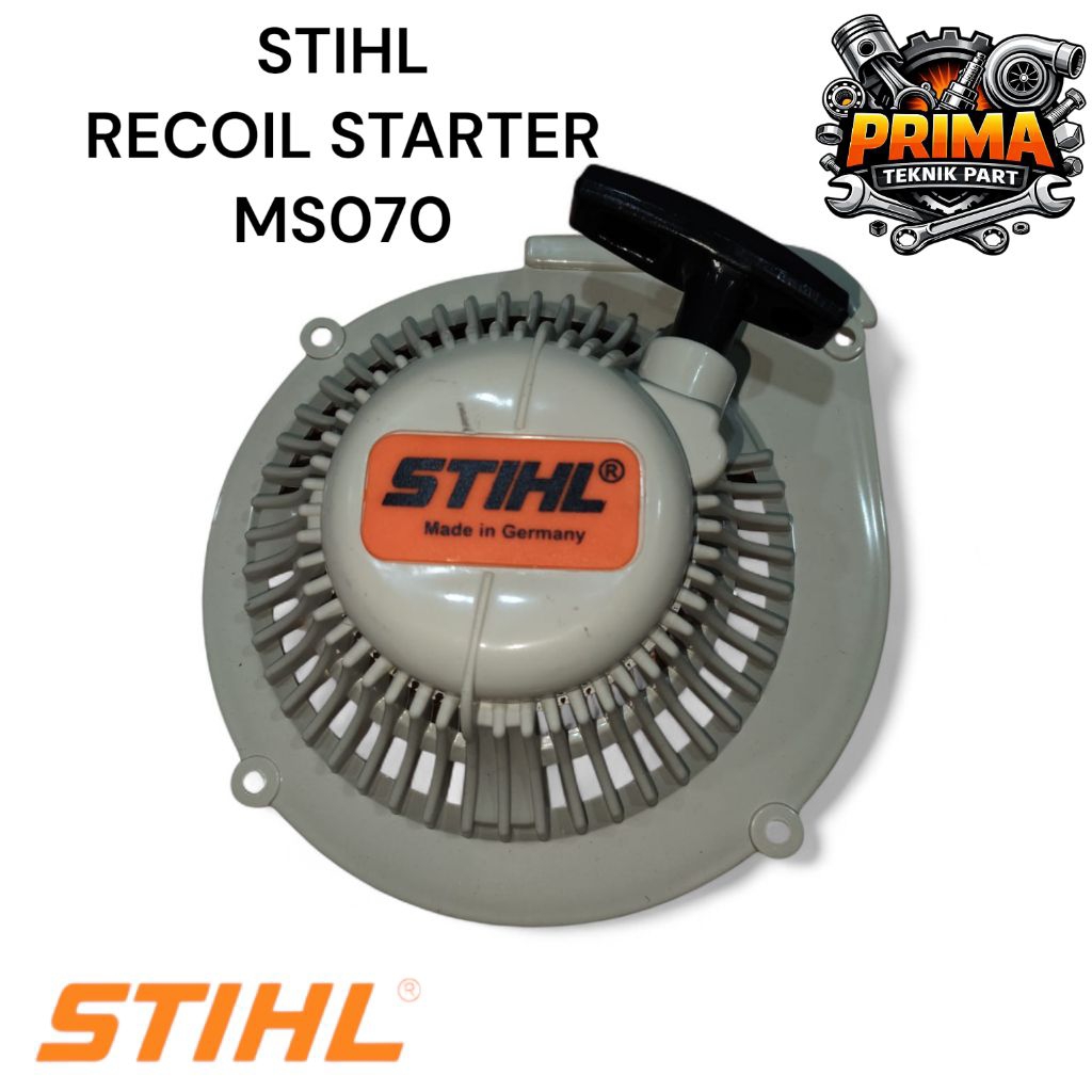 MS070 ENKOLAN STATAR/RECOIL STARTER SENSO BESAR PULLY ALUMUNIUM DAN PAWEL ALUMINIUM STIHL