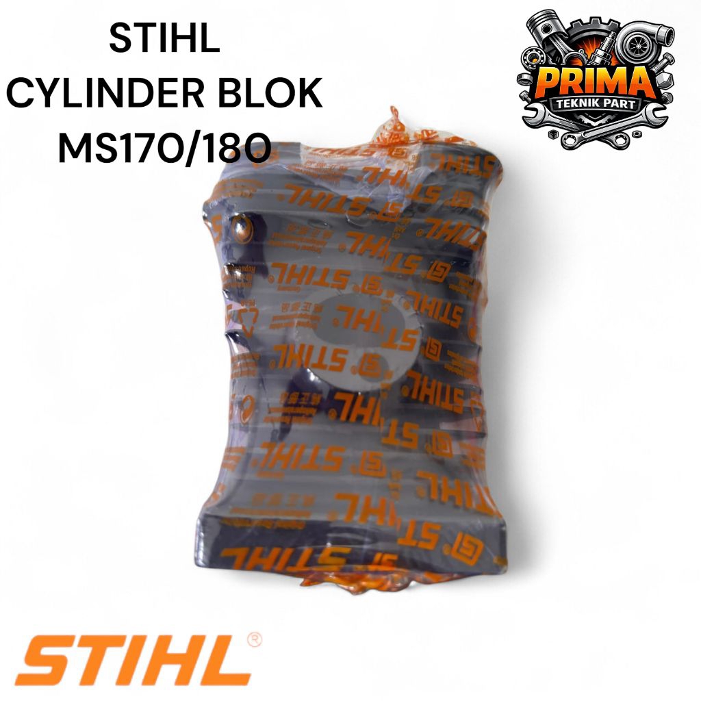 BLOK GERGAJI MESIN MS170 180 STIHL ORIGINAL CYLINDER BLOCK STIHL MS170 180 ORIGINAL
