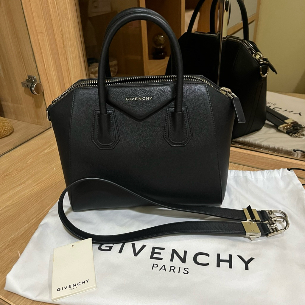 [PRELOVED] GIVENCHY Antigona Black Grained
