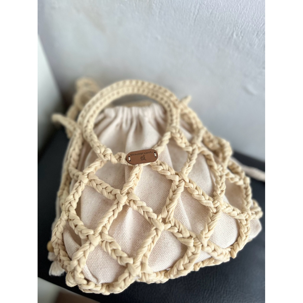 NET BAG CROCHET/ TAS RAJUT JARING