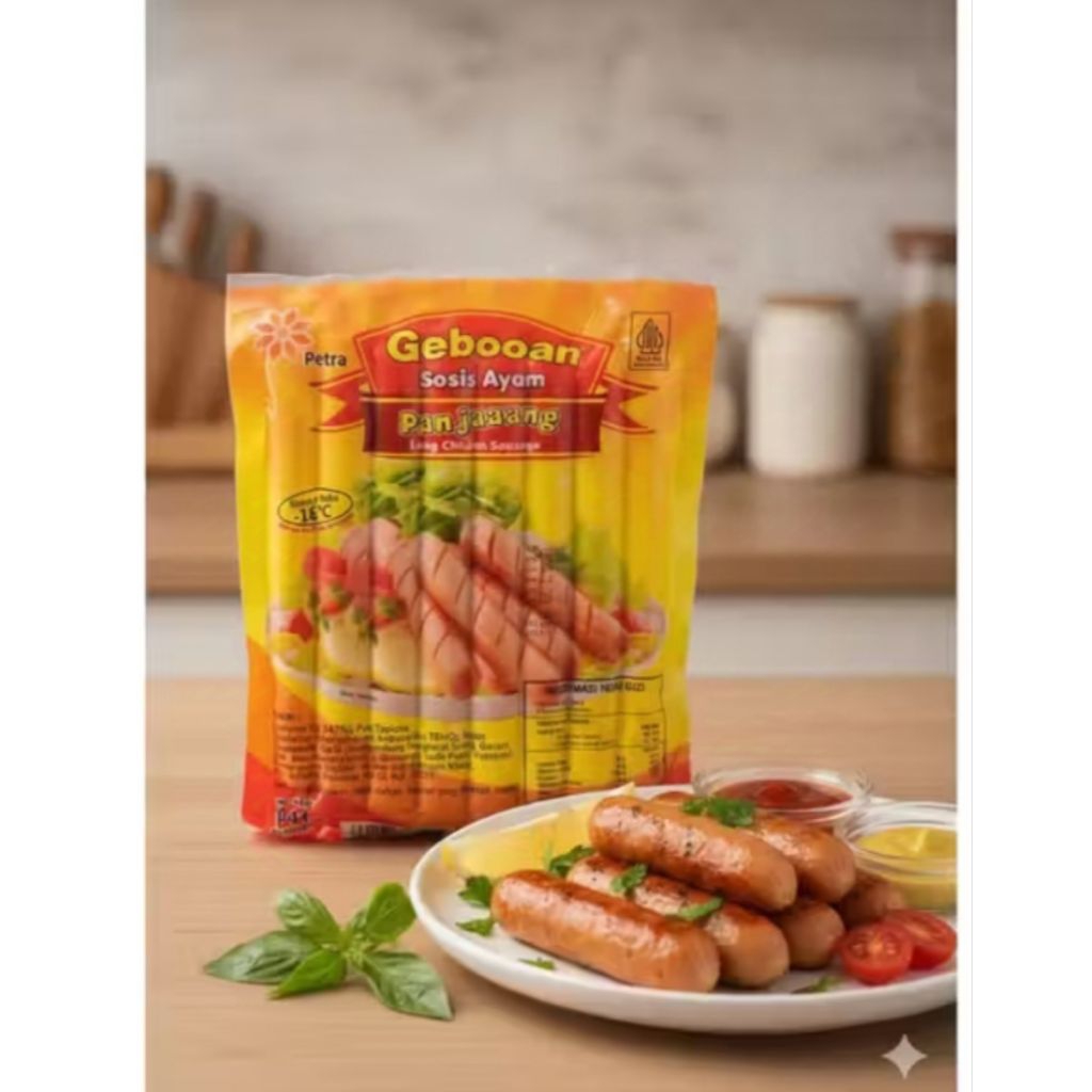 Geboooy Sosis Ayam Panjang 500g