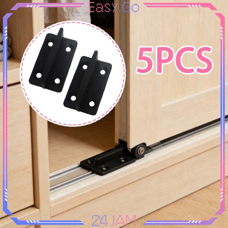 Isi 5pcs Penahan Pintu Sliding Door Guide Penahan Bawah Pintu Geser Sliding Guide Bawah Pintu Slidin