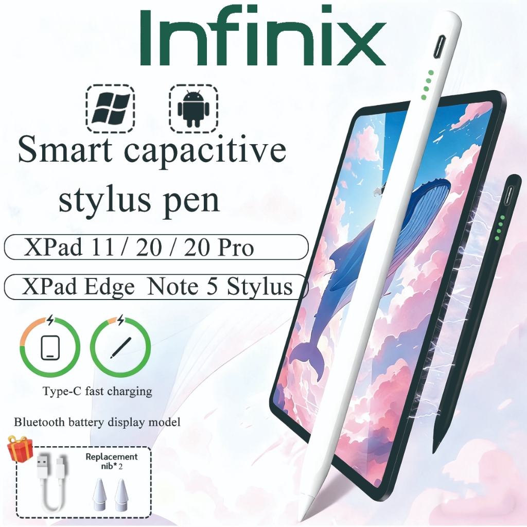 [Garansi 1 Tahun] Infinix X Pencil Stylus Pen Kapasitif – Toko Resmi (Infinix Note 5 Stylus/40S/50 P