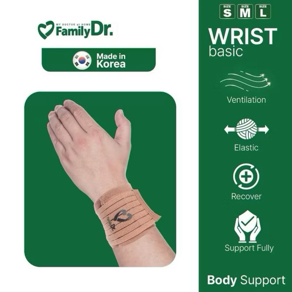 FAMILY DR WRIST SUPPORT-PELINDUNG PERGELANGAN TANGAN WRIST SUPPORT