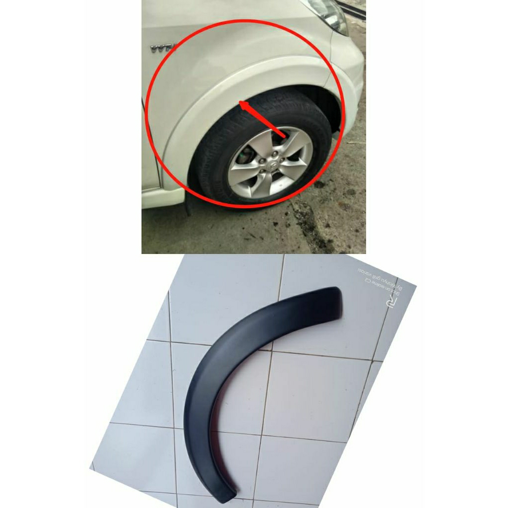 over fender terios rush konde bagian depan panjang 2011-2017