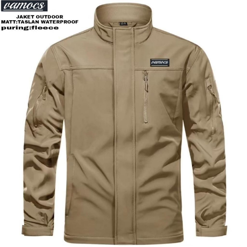 JAKET BOMBER OUTDOOR JAKET MOTOR TEBAL WATERPROOF ANTI AIR