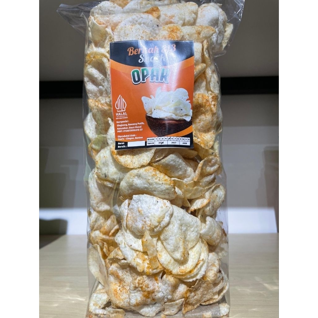 Berkah Opak 313 snack khas Cilegon Banten