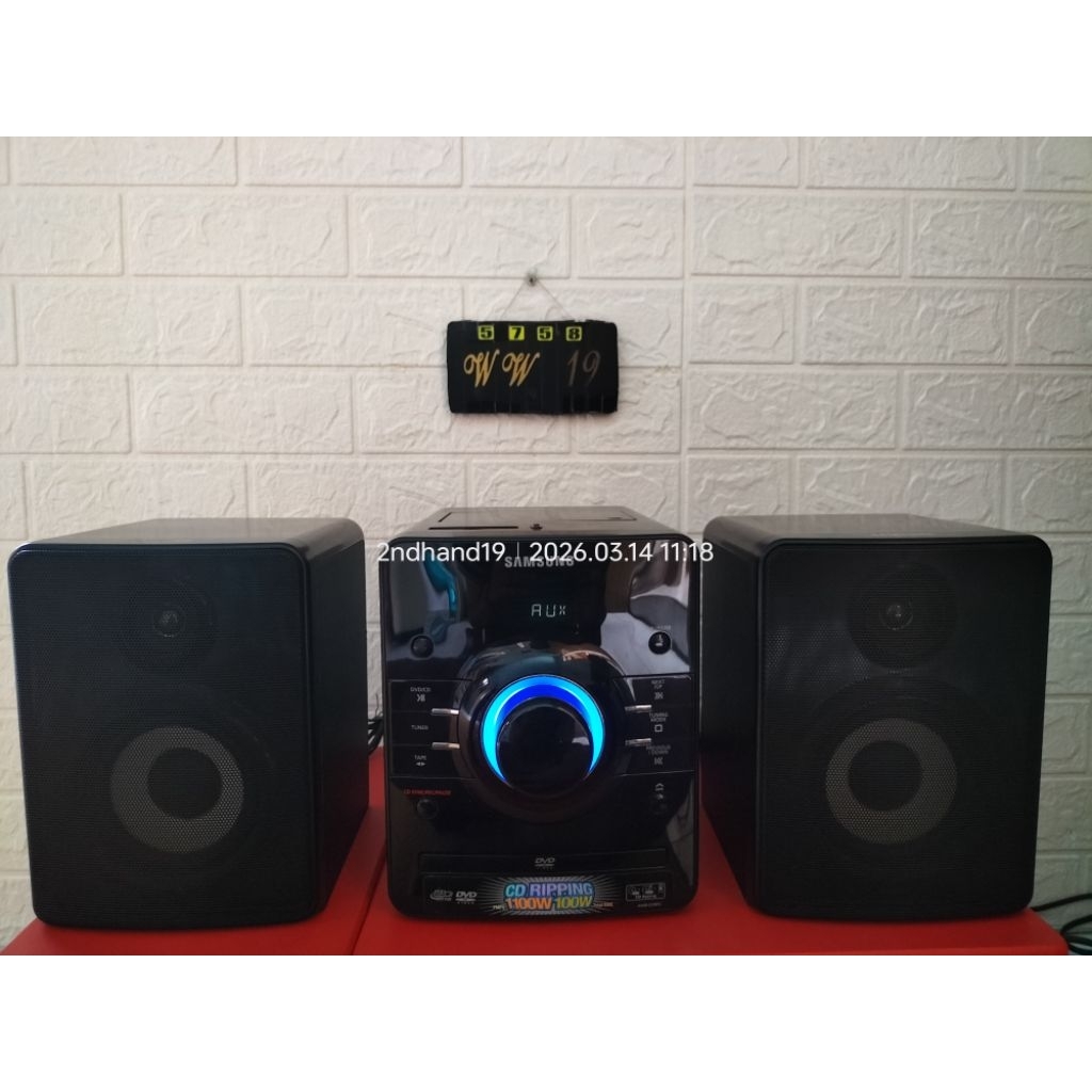 Mini Hifi Samsung bekas second