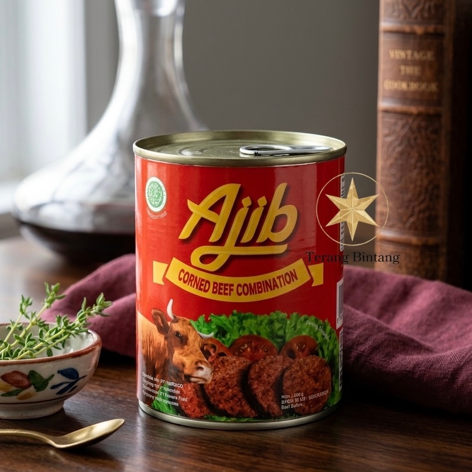 Corned Ajib | Kornet Daging Sapi 340 grm