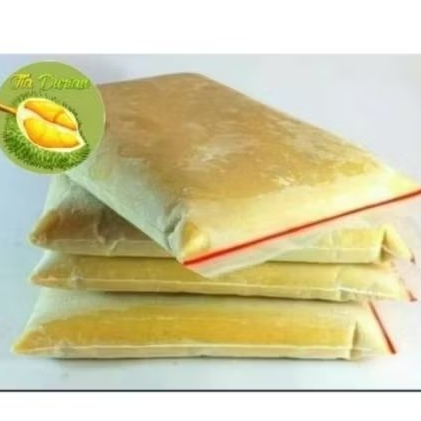 Daging durian medan 1kg/daging durian/daging durian premium/daging durian tanpa campuran/daging duri