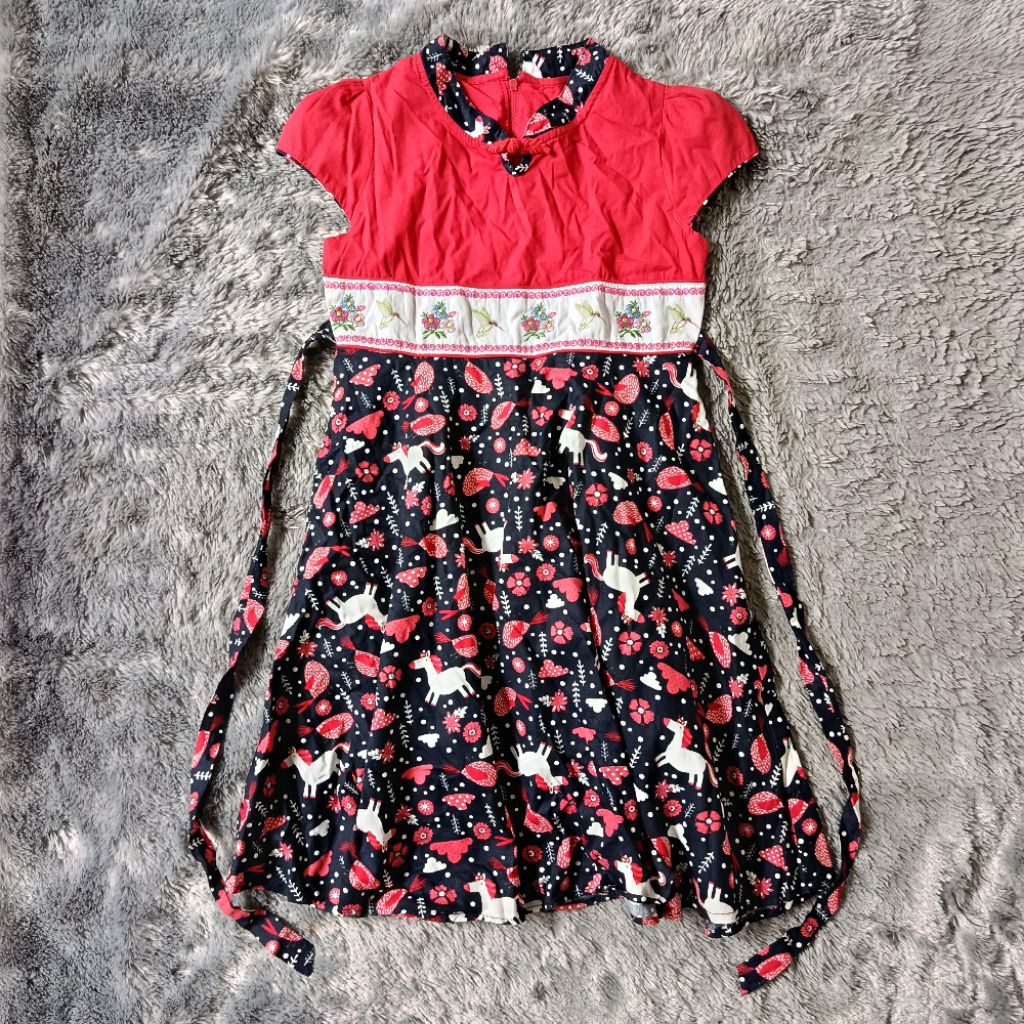 PL dress anak perempuan merk nikita / snow 22