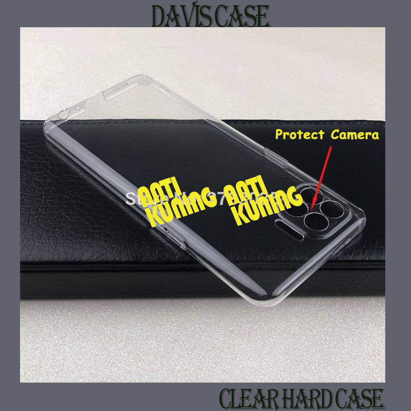 Clear Hard Case Anti Kuning Untuk Oppo Reno2 2F 4F 6 6.4 8 8T 10 10x Zoom 12 12F 15 Pro Plus 4G 5G D