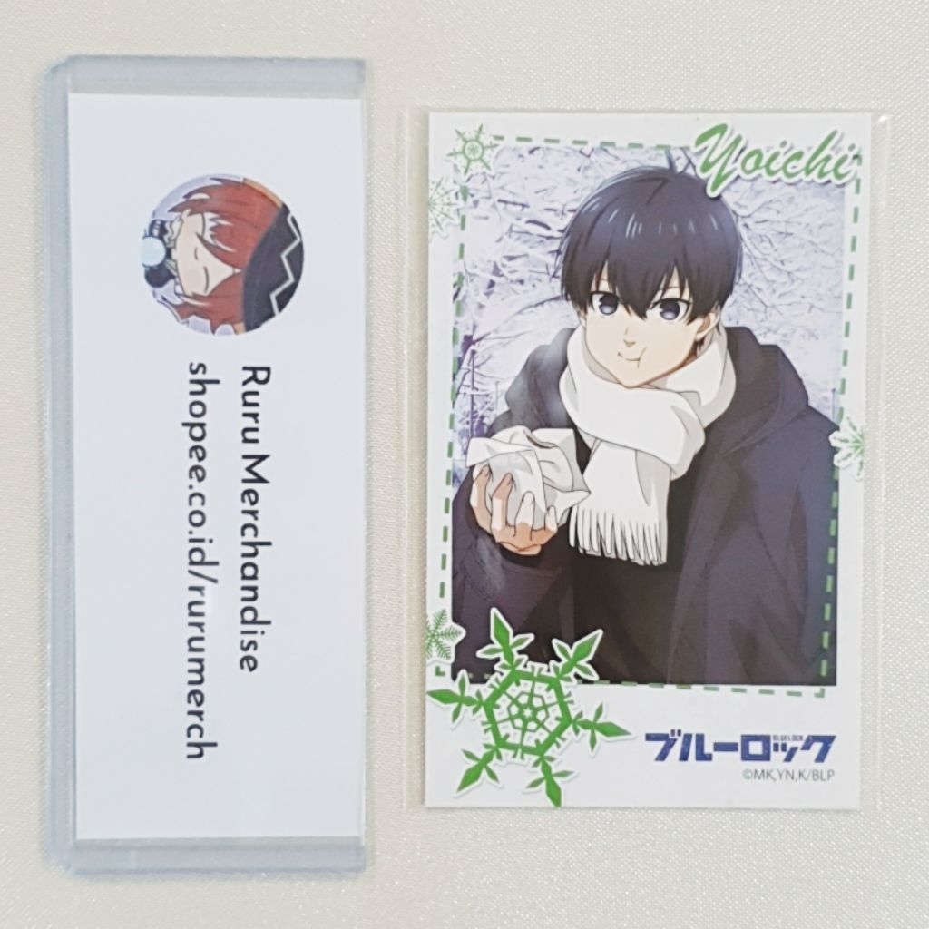 Blue Lock Manekineko Winter Card Isagi