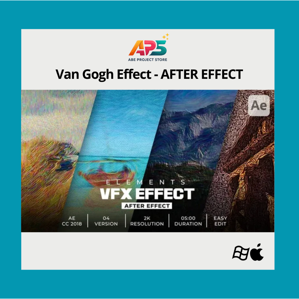 Van Gogh Effect - AFTER EFFECT