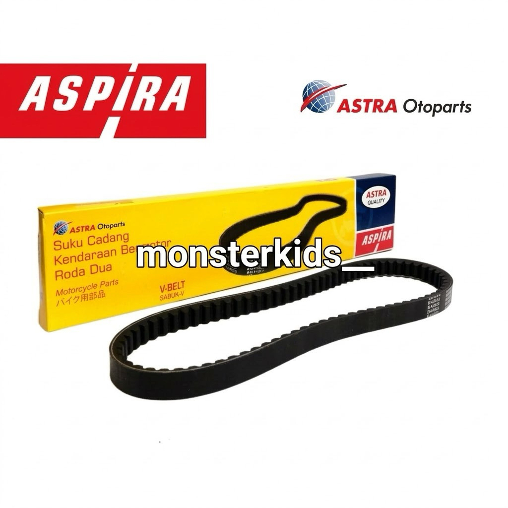 V-BELT BEAT ESP K44 BEAT STREET ASPIRA V-BELT BANDO ASTRA OTOPARTS