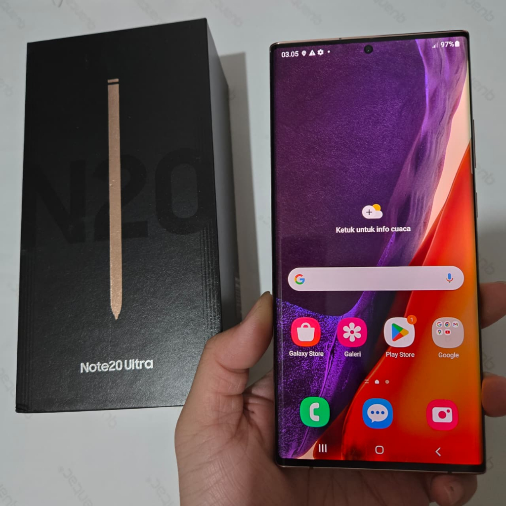 Samsung Note 20 Ultra SEIN 512GB Note20 512 GB Resmi Indonesia FULLSET LIKE NEW