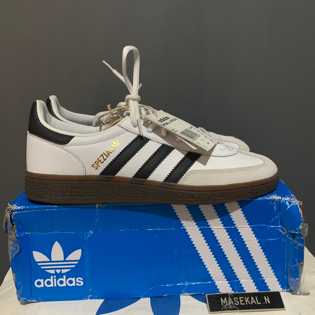 Spezial Leather White & Black IE3403