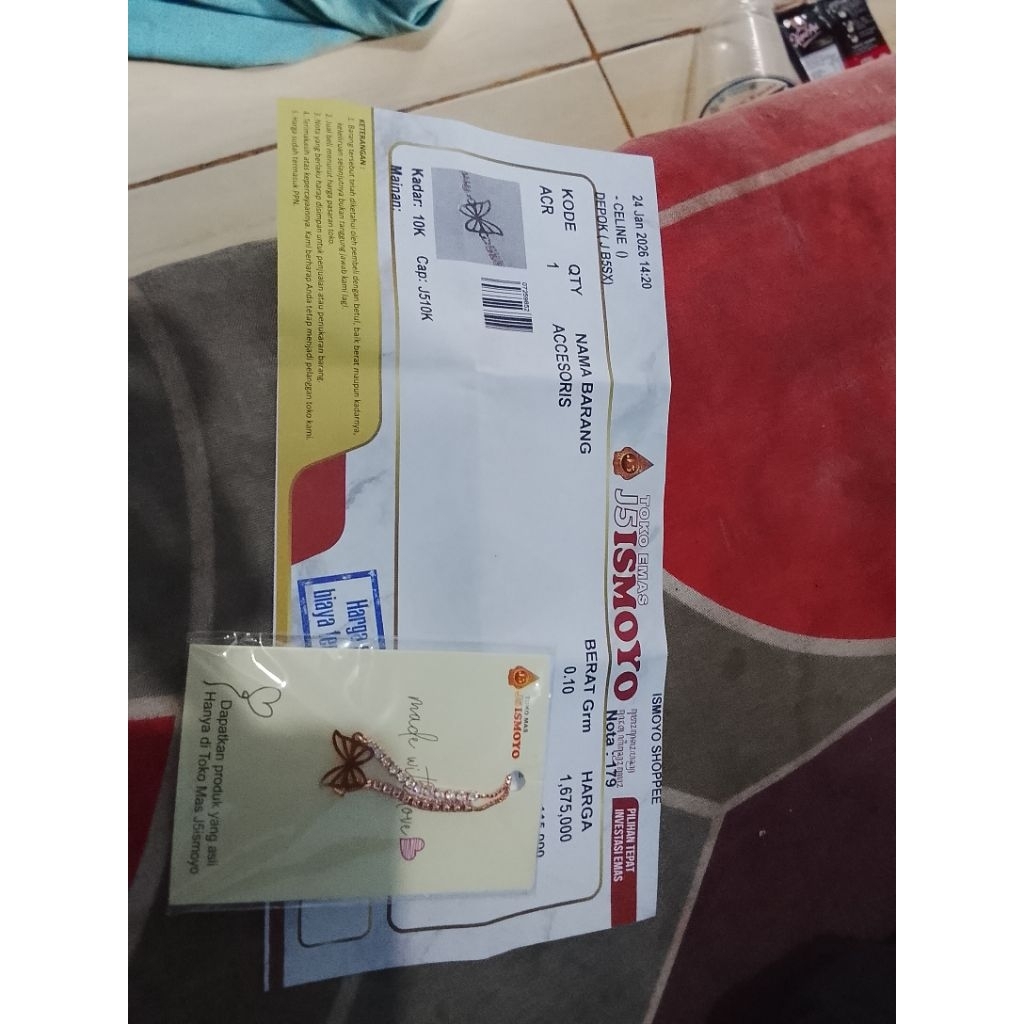 aksesoris gelang j5 ismoyo
